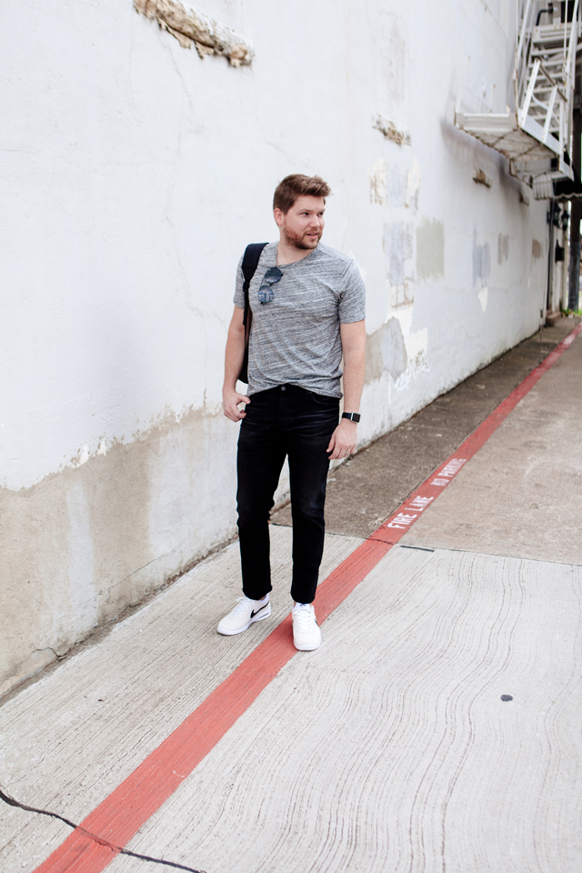 clean casual men's style