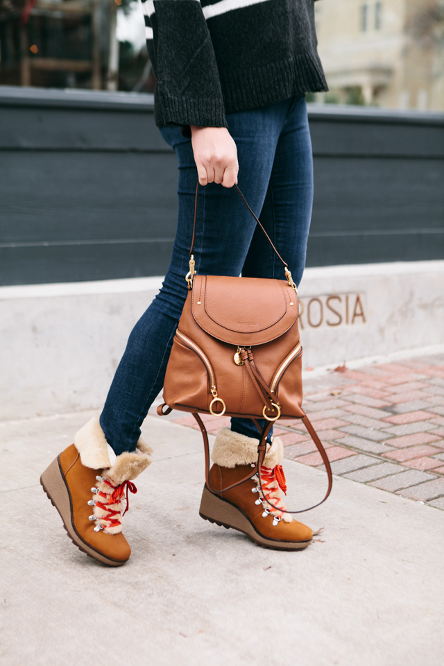 nordic wedge boots