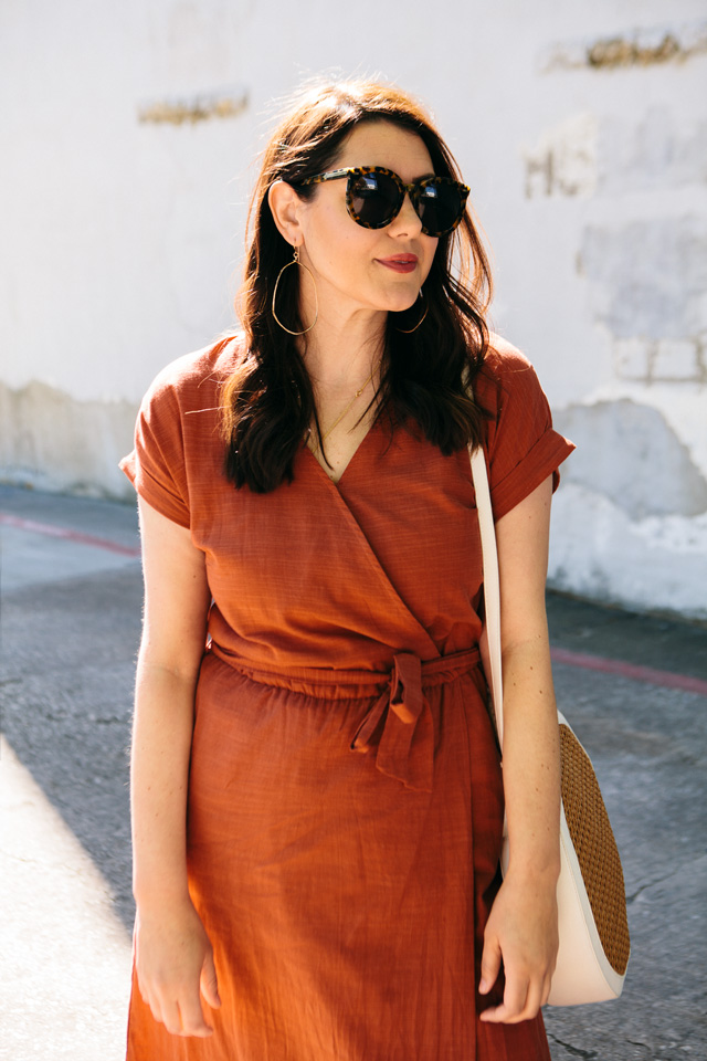 target coral dress