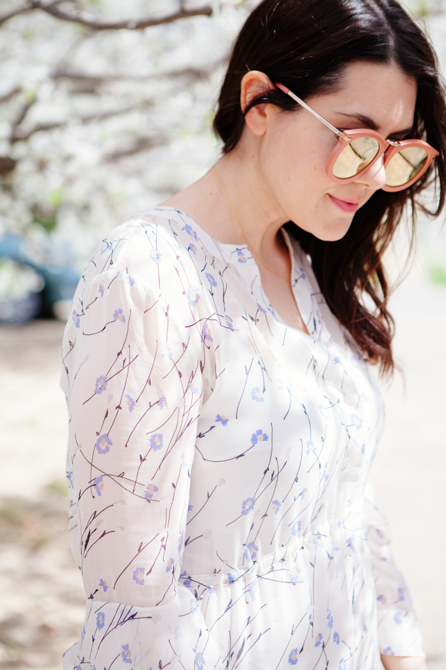 floral spring dress from style blogger kendi everyday.