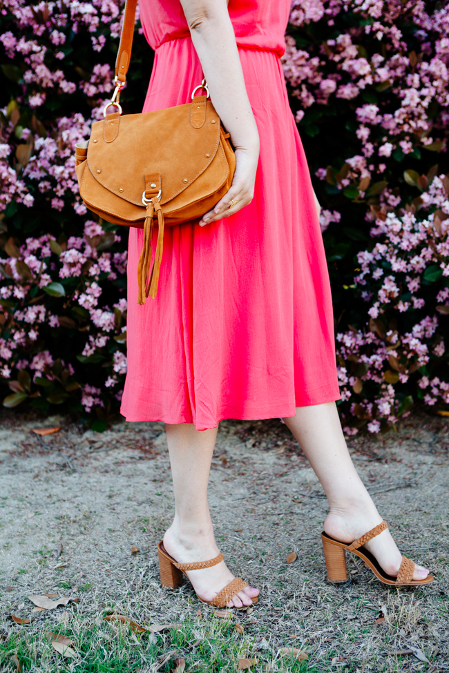 Red Midi Dress on Kendi Everyday