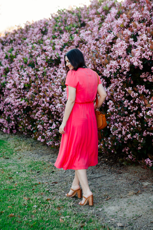 Red Midi Dress on Kendi Everyday