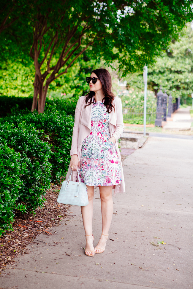 Spring Floral Dress on Kendi Everyday