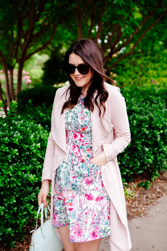 Spring Floral Dress on Kendi Everyday