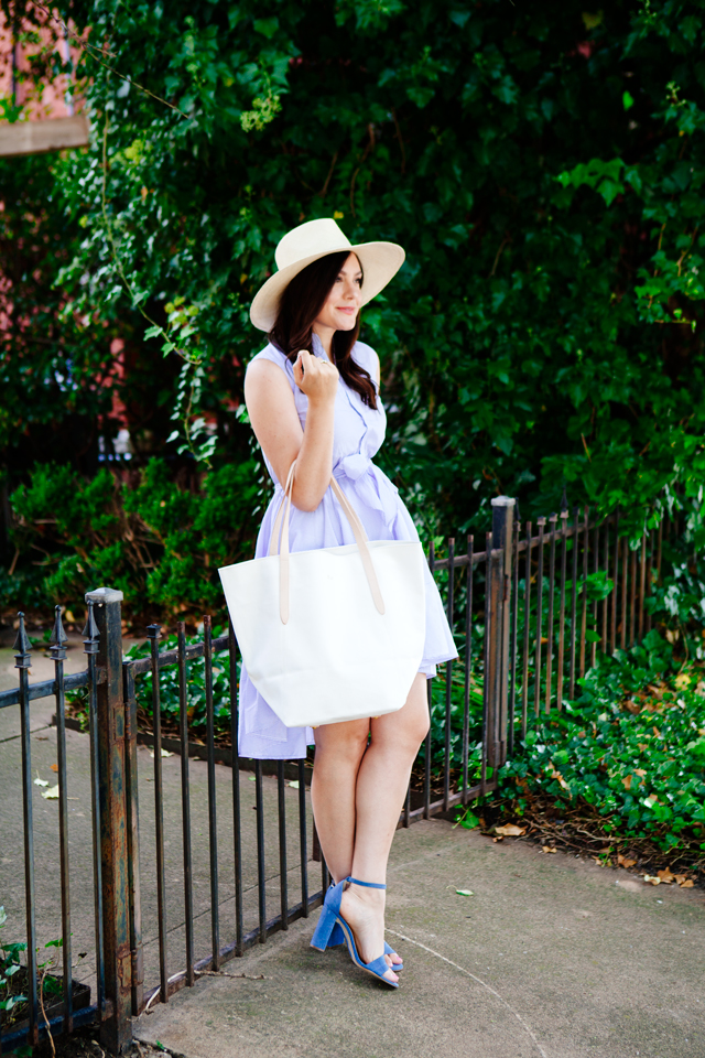 Striped Flare Dress on Kendi Everyday