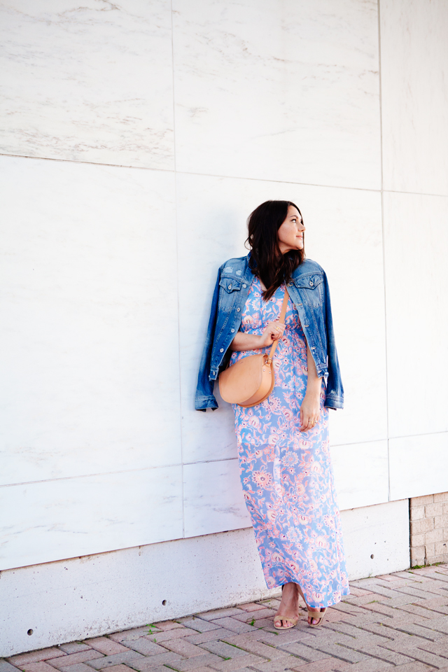 Floral Maxi Dress for Spring on Kendi Everyday