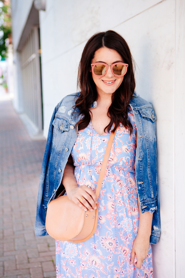 Floral Maxi Dress for Spring on Kendi Everyday