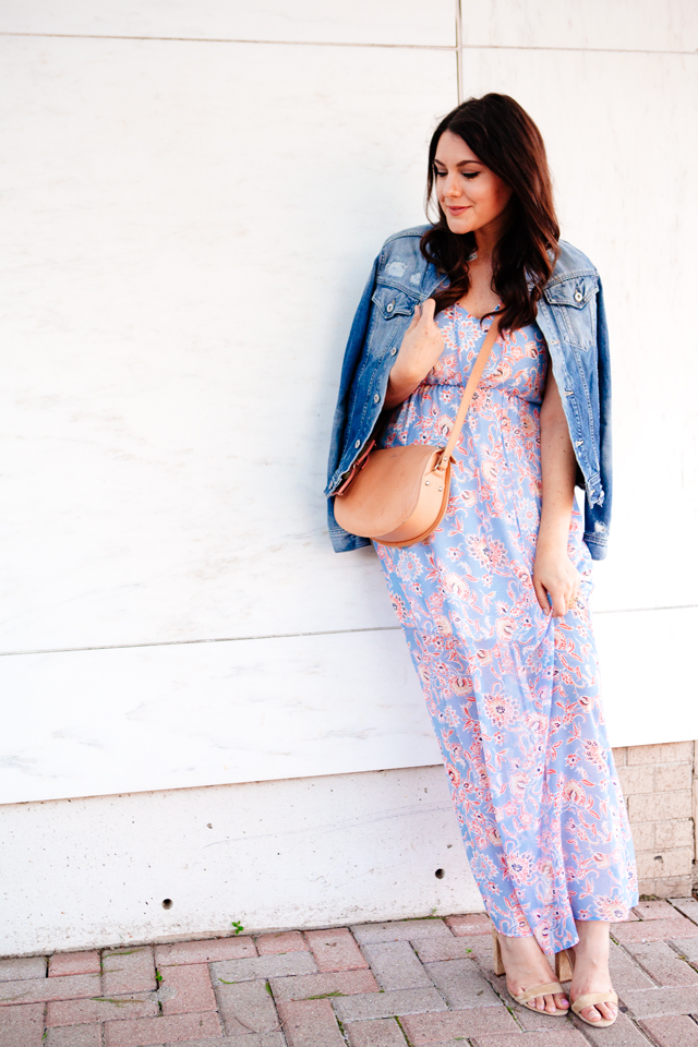 Floral Maxi Dress for Spring on Kendi Everyday