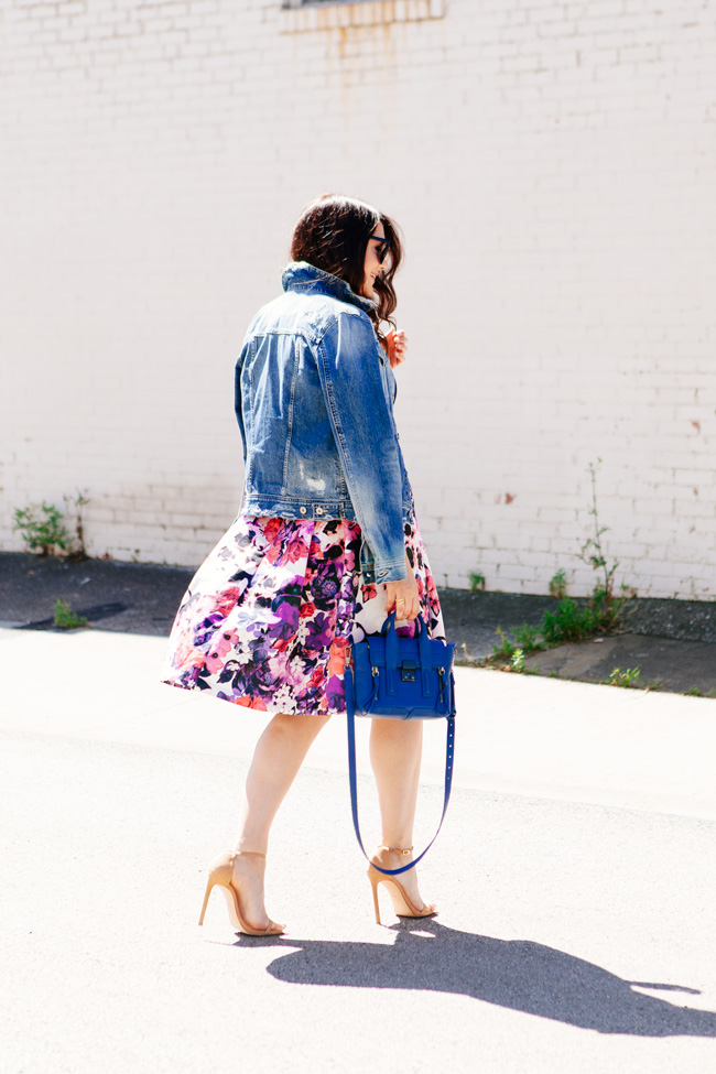 Floral Midi Skirt and Crop Top, on Kendi Everyday