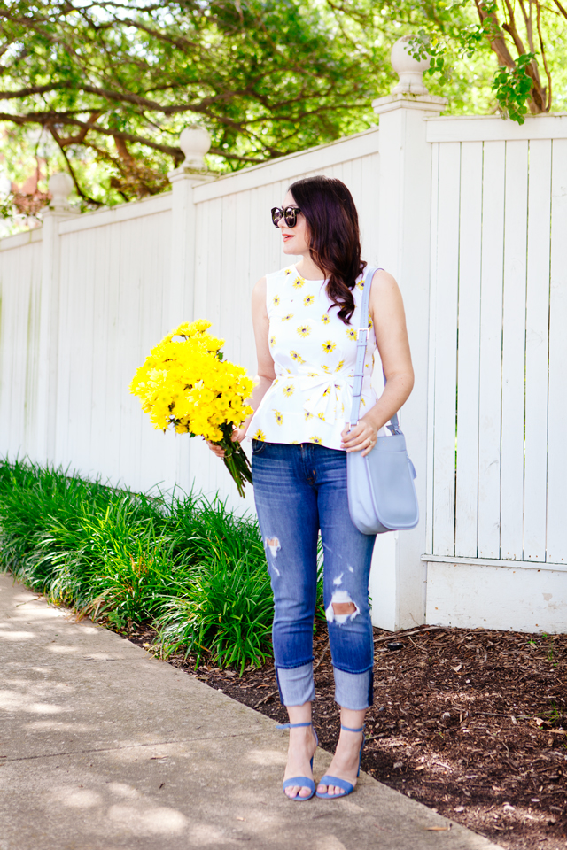 Kate Spade Daisy Dot Peplum