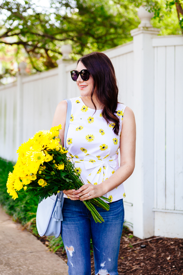 Kate Spade Daisy Dot Peplum