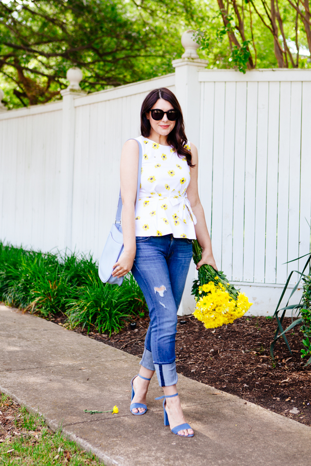 Kate Spade Daisy Dot Peplum