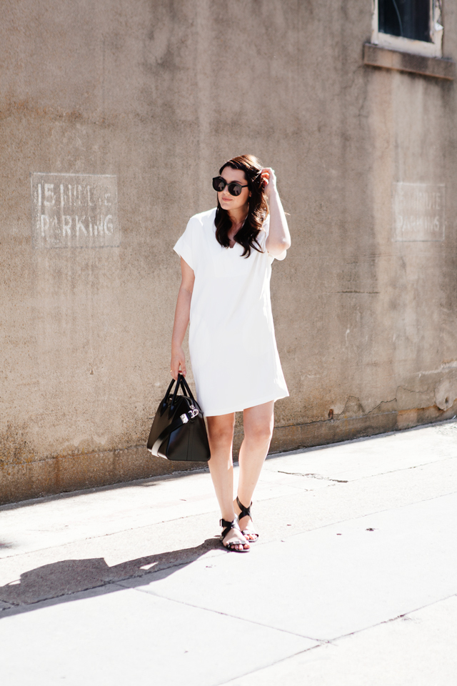 Vince Shirt Dress on Kendi Everyday