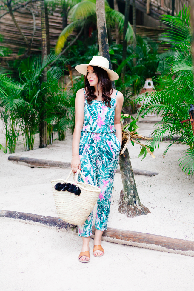 Vacation Style: Old Navy Print Romper