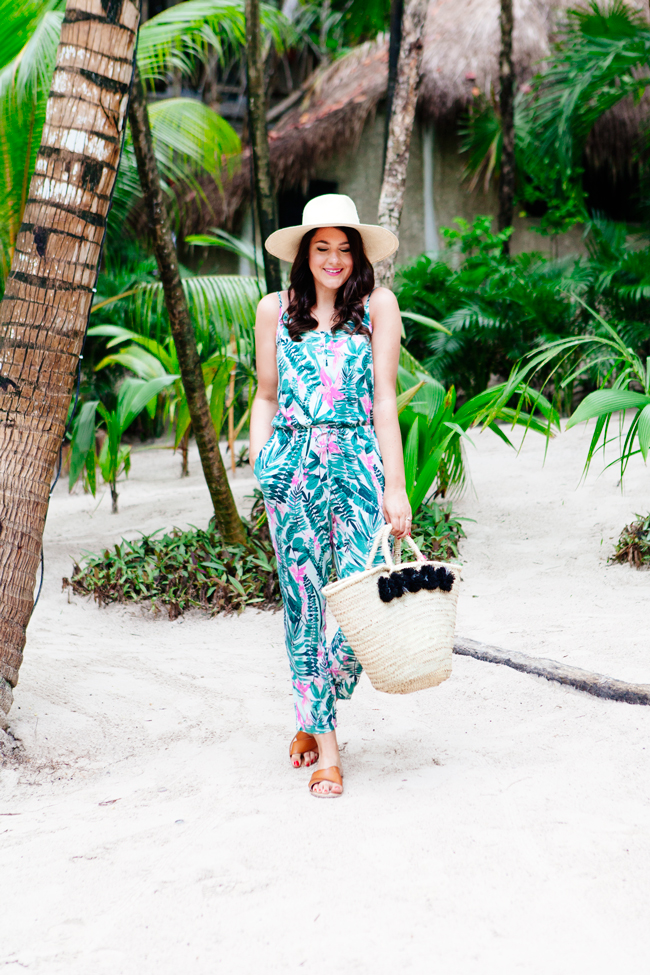 Vacation Style: Old Navy Print Romper