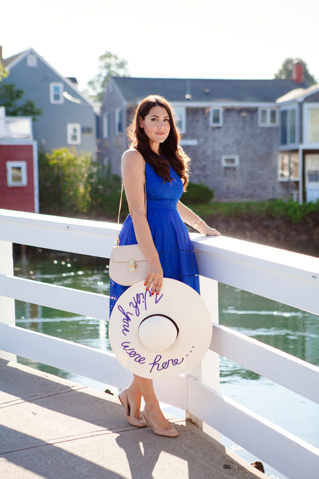 Bright Blue Dress on Kendi Everyday