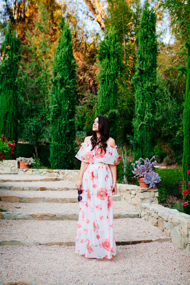 Floral Maxi Dress on Kendi Everyday