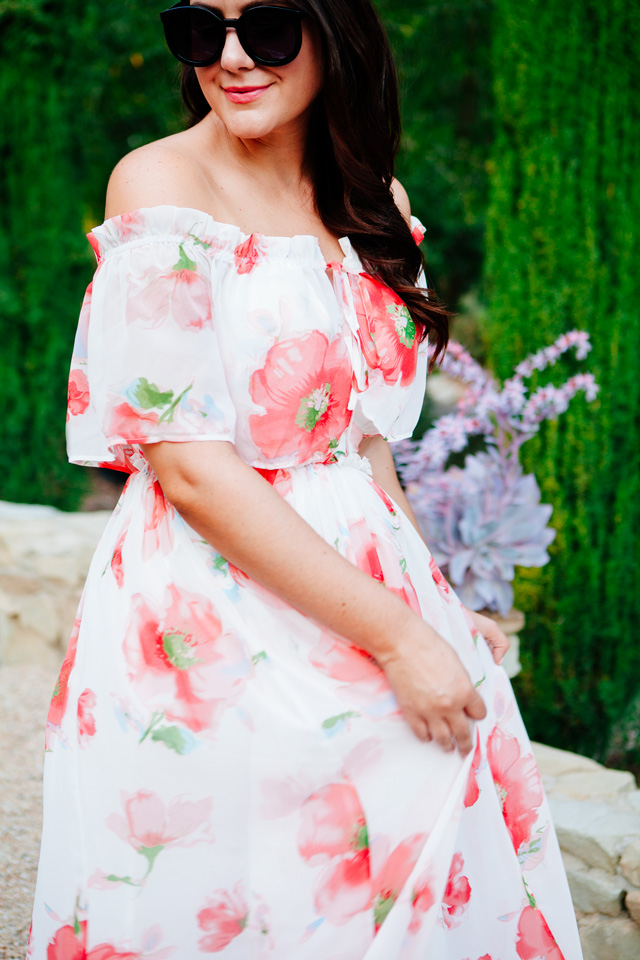 Floral Maxi Dress on Kendi Everyday