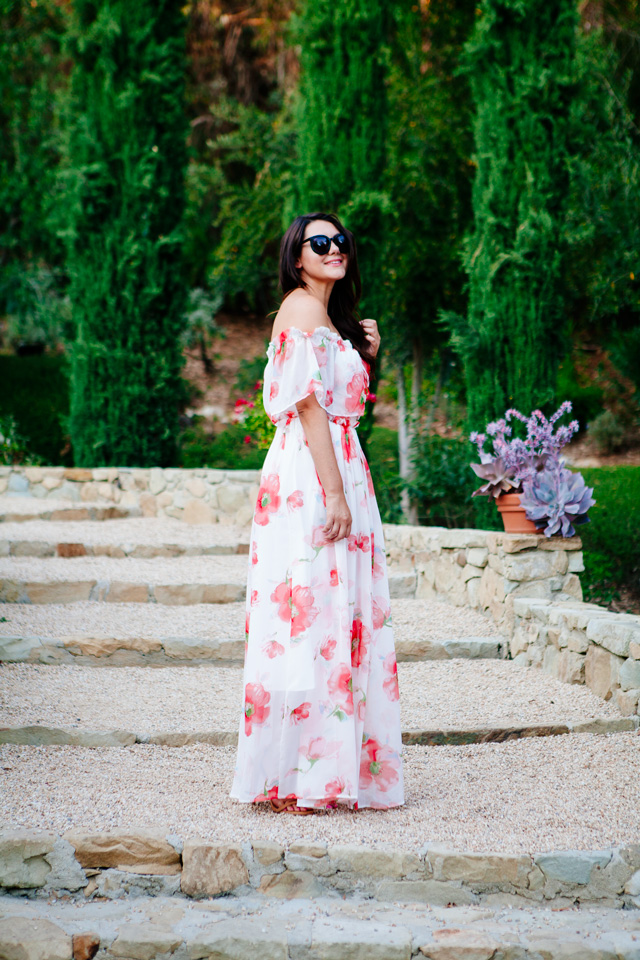 Floral Maxi Dress on Kendi Everyday