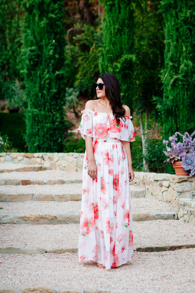 Floral Maxi Dress on Kendi Everyday