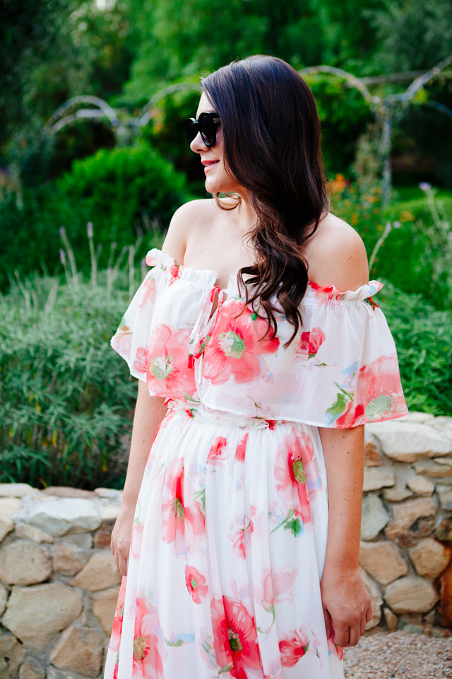 Floral Maxi Dress on Kendi Everyday