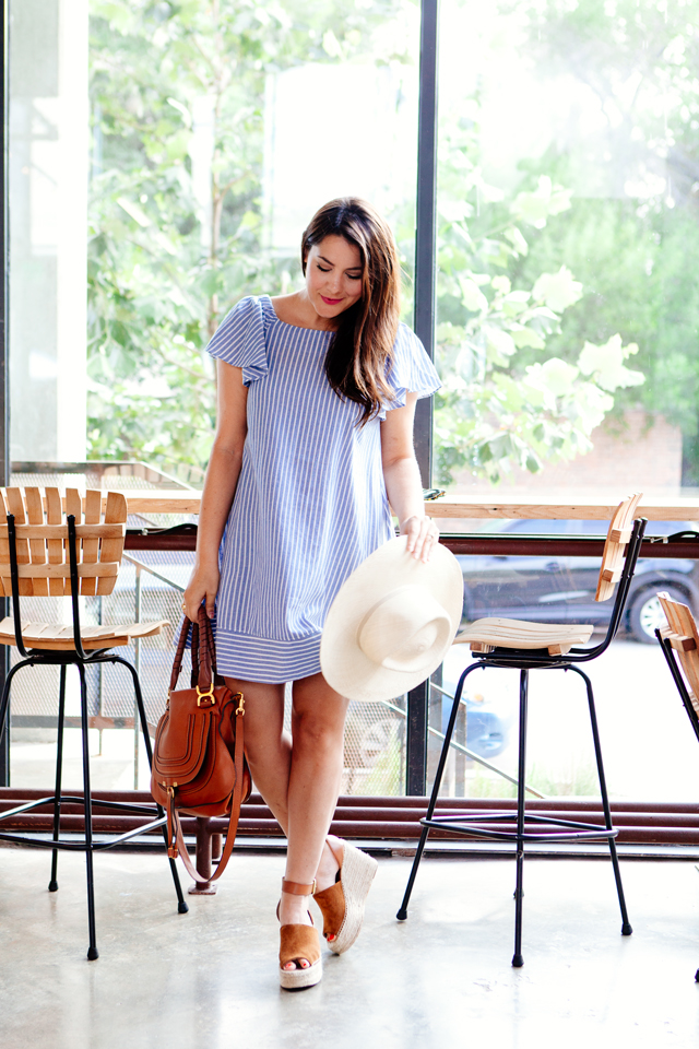 Ruffle Sleeve Dress on Kendi Everyday