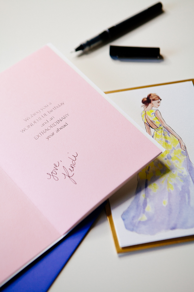 The Art of a Thank You Note featuring Lela Rose x Papyrus Stationary