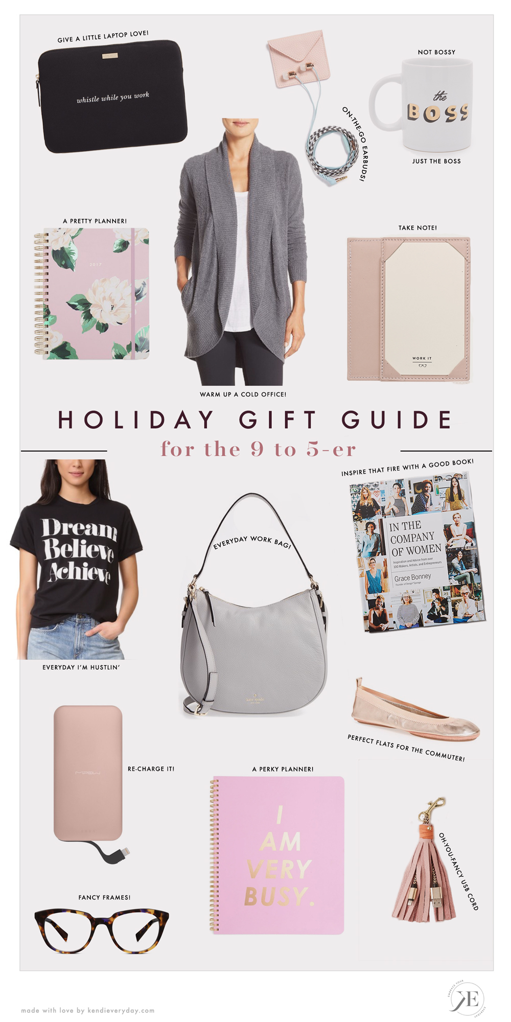 Gift guide for the 9 to 5-er!
