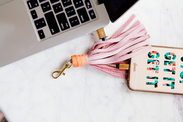 This Week's Find: USB Leather Tassel Keychain