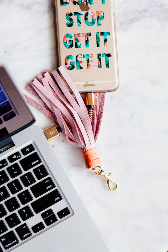 This Week's Find: USB Leather Tassel Keychain