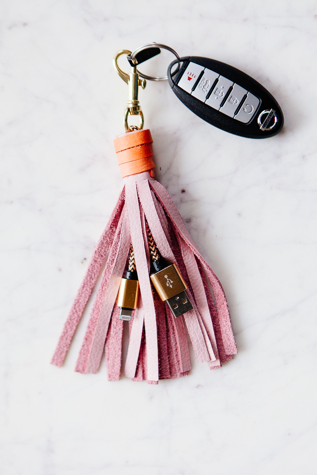 This Week's Find: USB Leather Tassel Keychain