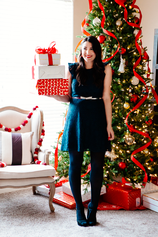 Loft Lace Dress + My Holiday Hacks