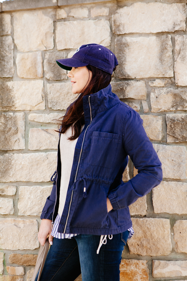 Old Navy spring layers perfect for the weekend, on Kendi Every day