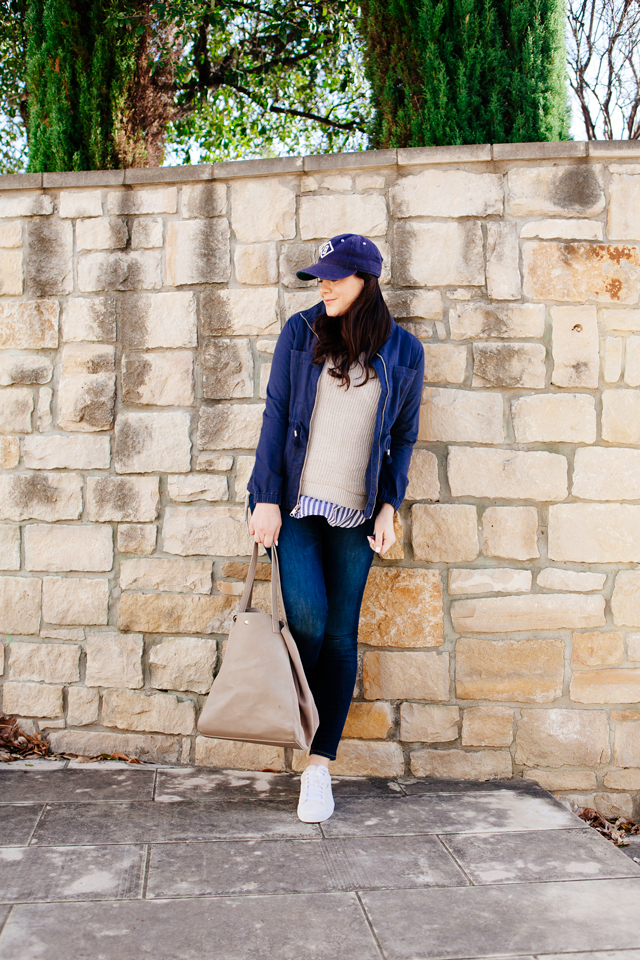 Old Navy spring layers perfect for the weekend, on Kendi Everyday