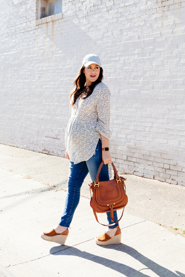 Floral Tunic maternity style under $100