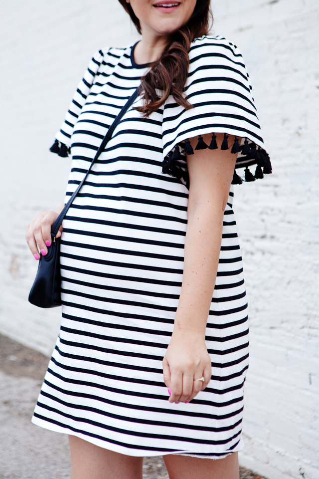 kate spade tassel sleeve dress