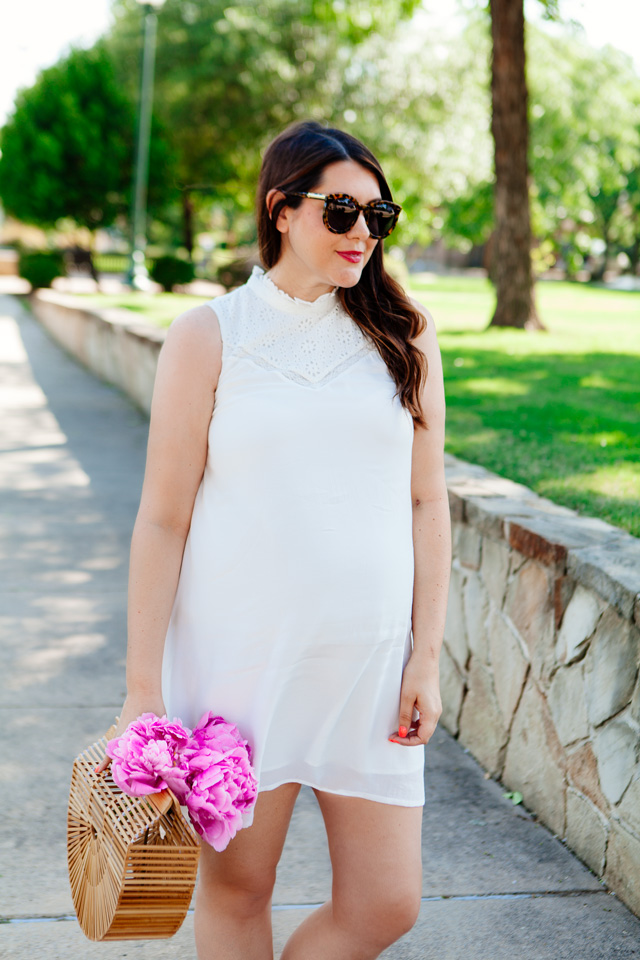 Under $100: Lace Neck Dress | kendi everyday