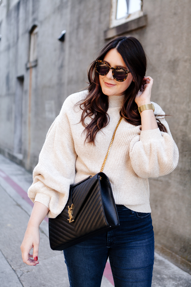 Under $50: Puff Sleeve Sweater | kendi everyday