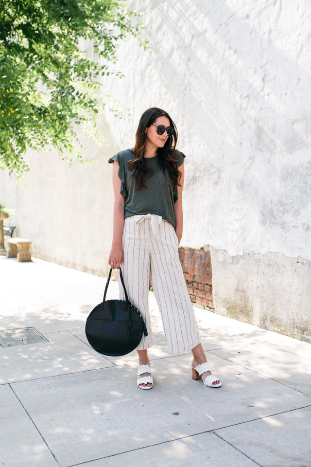 How to Wear Wide Leg Linen Pants