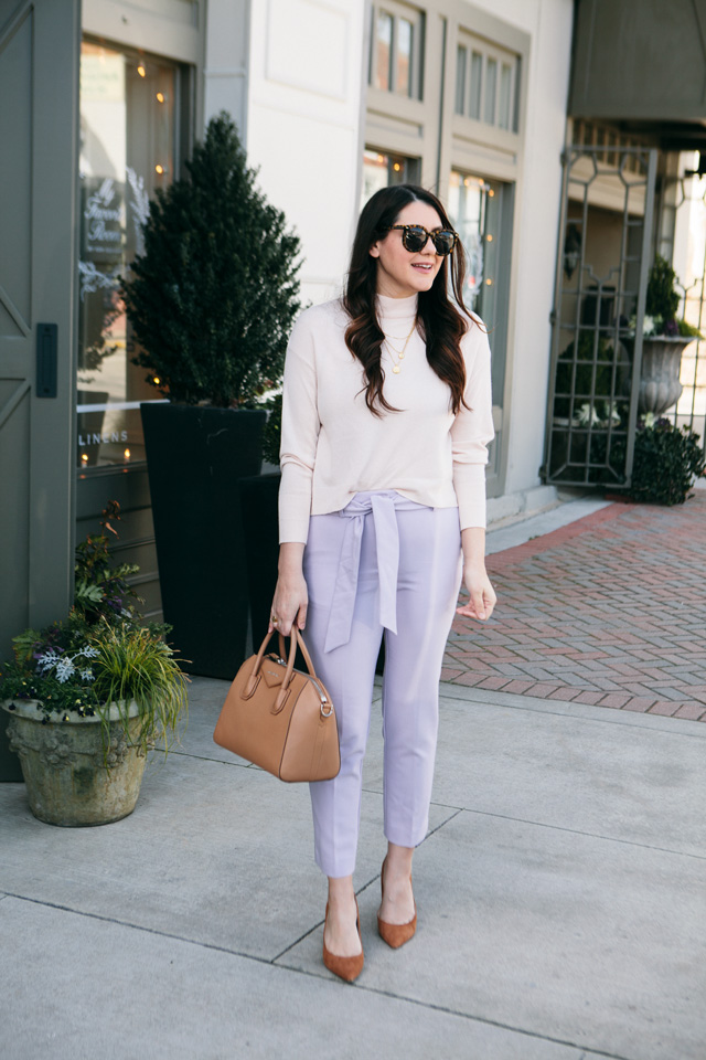 I'm Fully Obsessed with Lavender Pants