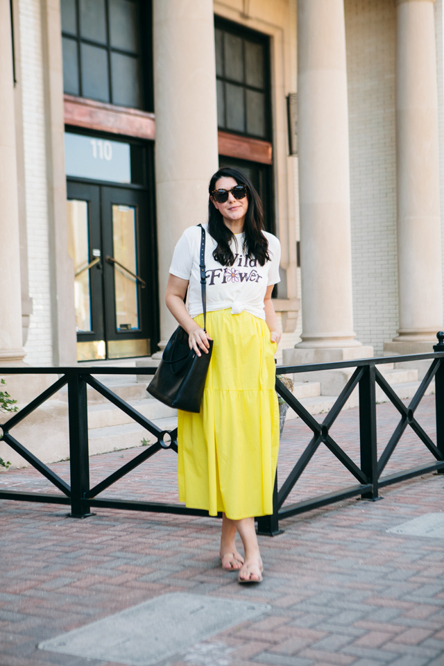My Secret Garden Tulle Maxi Skirt in Yellow - Retro, Indie and Unique  Fashion