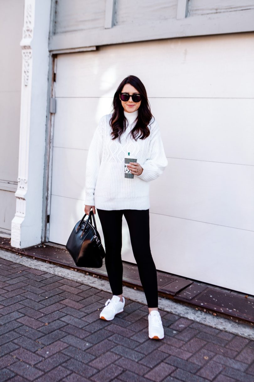 Long white sweaters hotsell to wear with leggings
