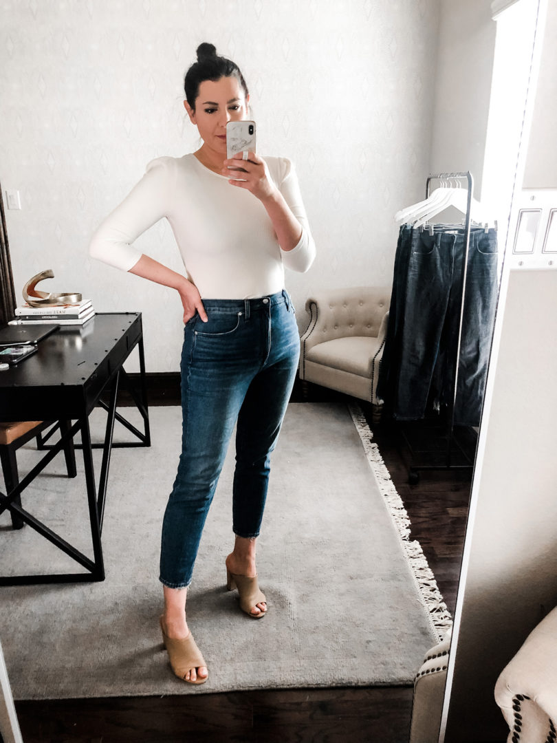 I Tried On All of My Madewell Denim ...