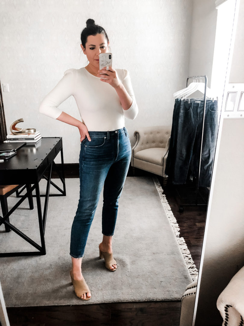 Madewell slim boy sales jean