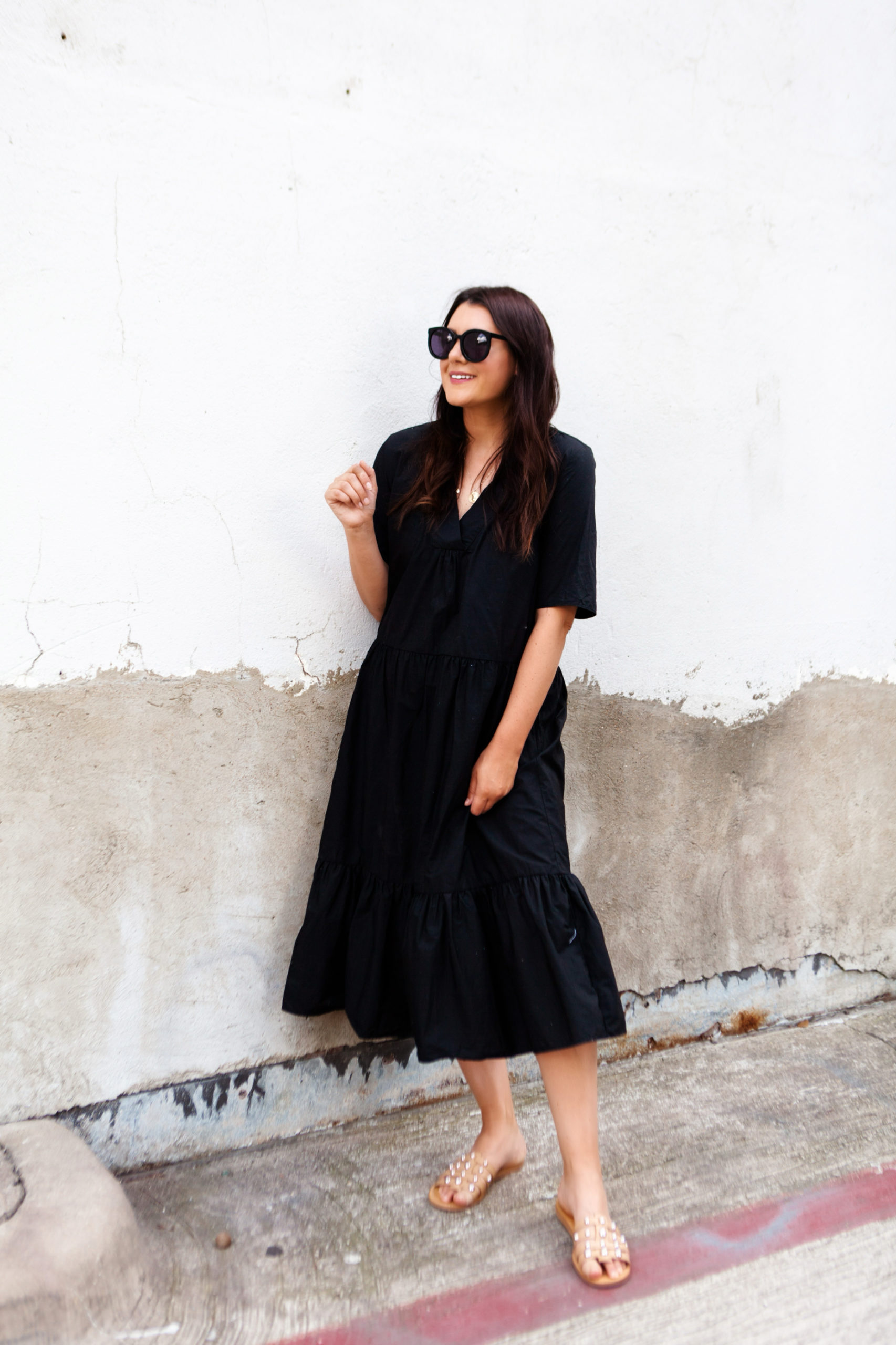 black summer dresses casual