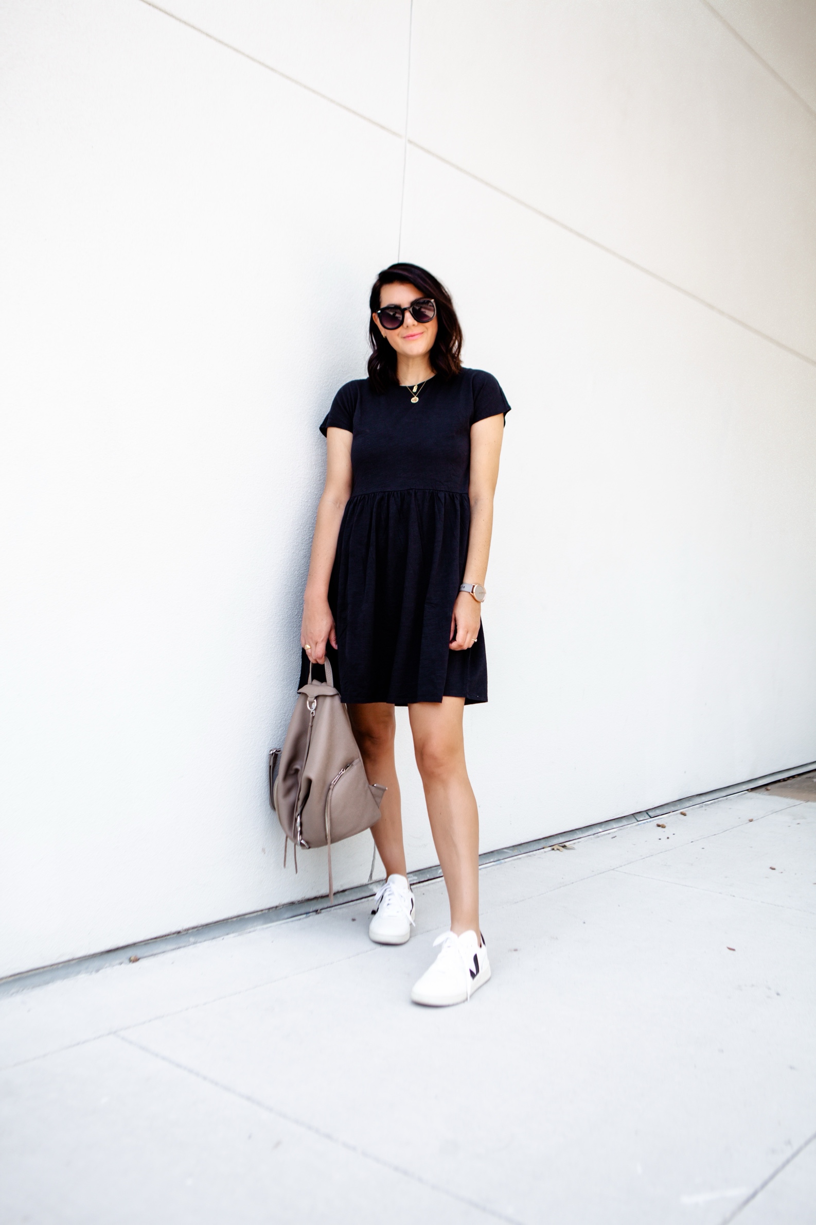 Easy Black Dress under $30 | kendi everyday