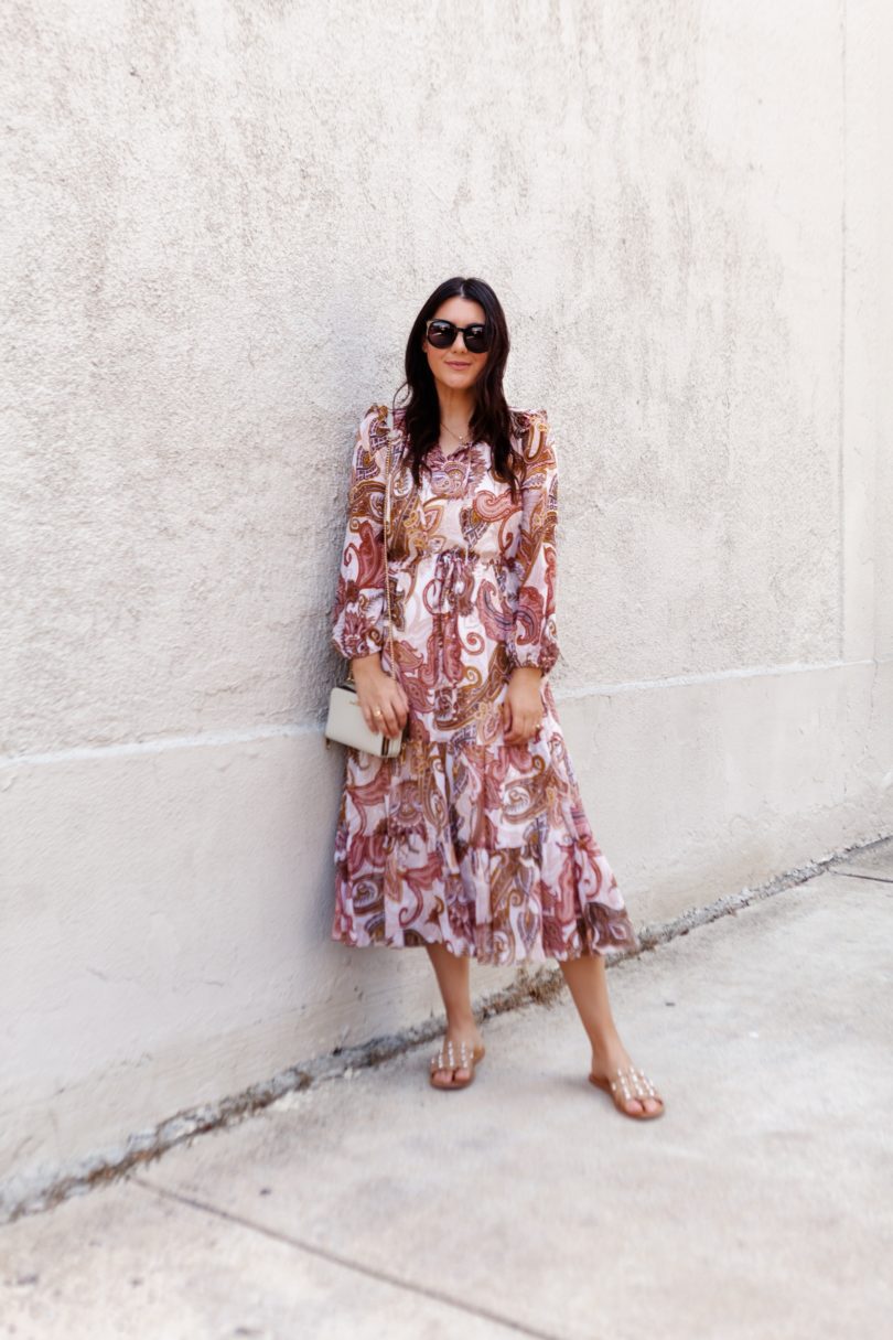Printed Dress: For Now and Later | kendi everyday