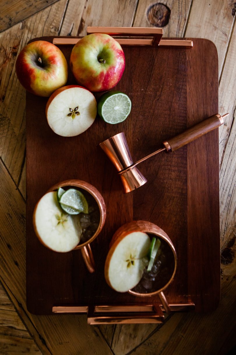 Moscow Mule with Apple Cider – The Table by Harry & David