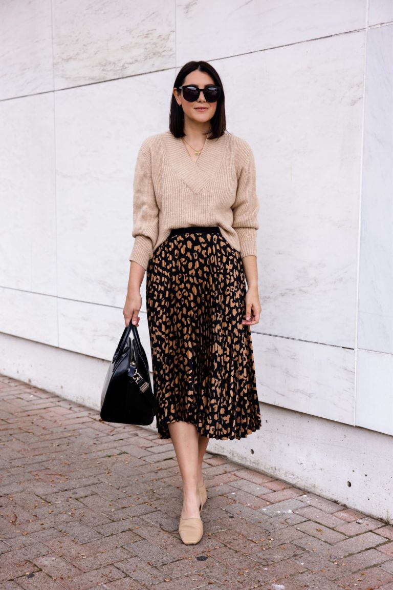 The Leopard Skirt That Ends All Other Leopard Skirts | kendi everyday
