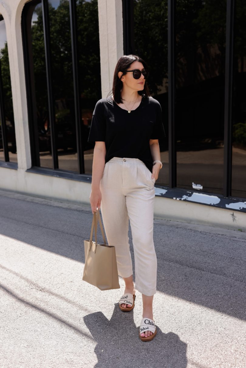 Madewell linen deals pants